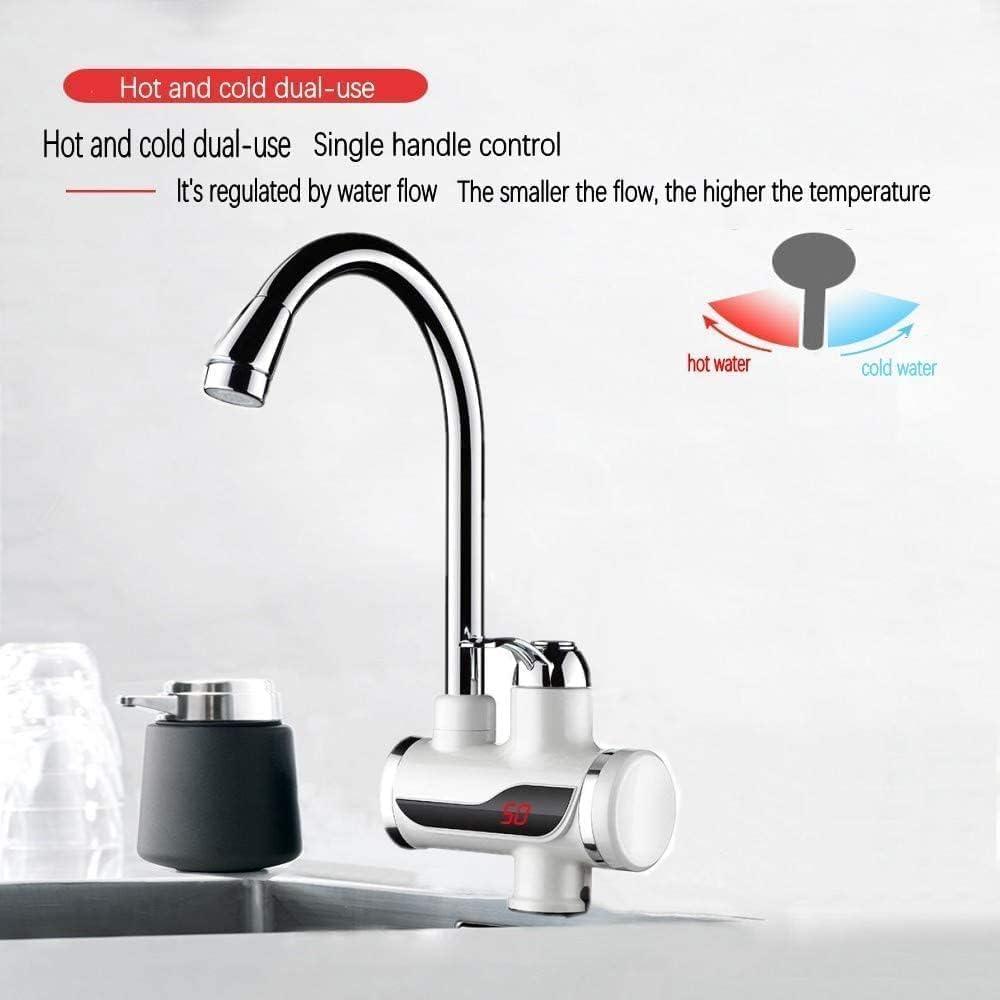 Electric Water Heater And Tankless Fast Water Heating Tap Instant Hot Kitchen Faucet Mayur61