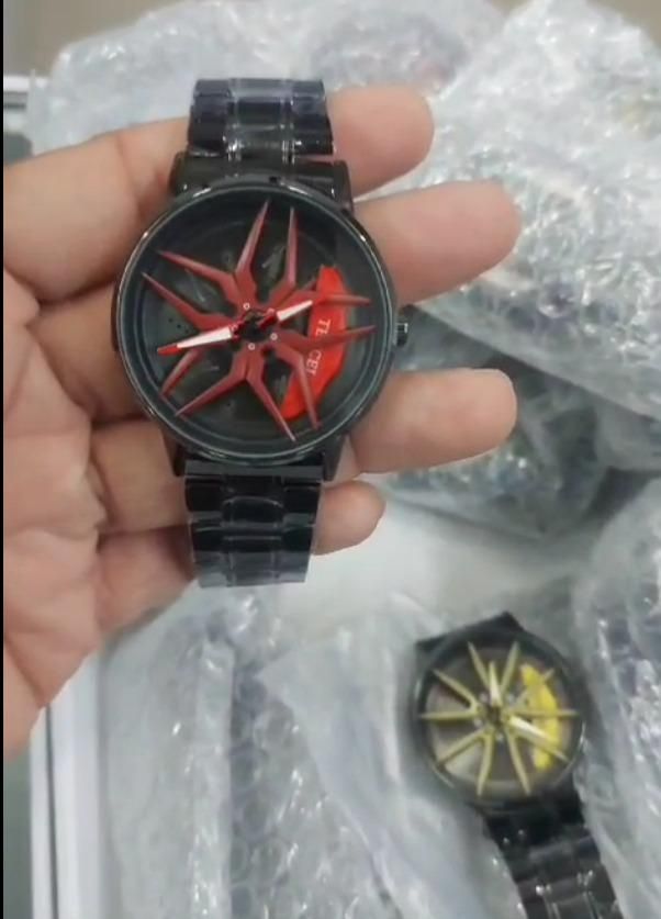 Stereoscopic Car Wheel Watch Mayur61