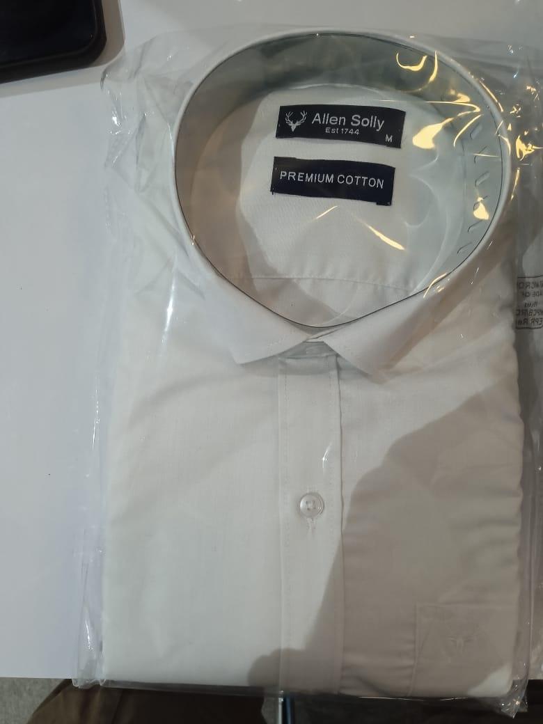 Men's Solid Cotton Formal Shirt Mayur61