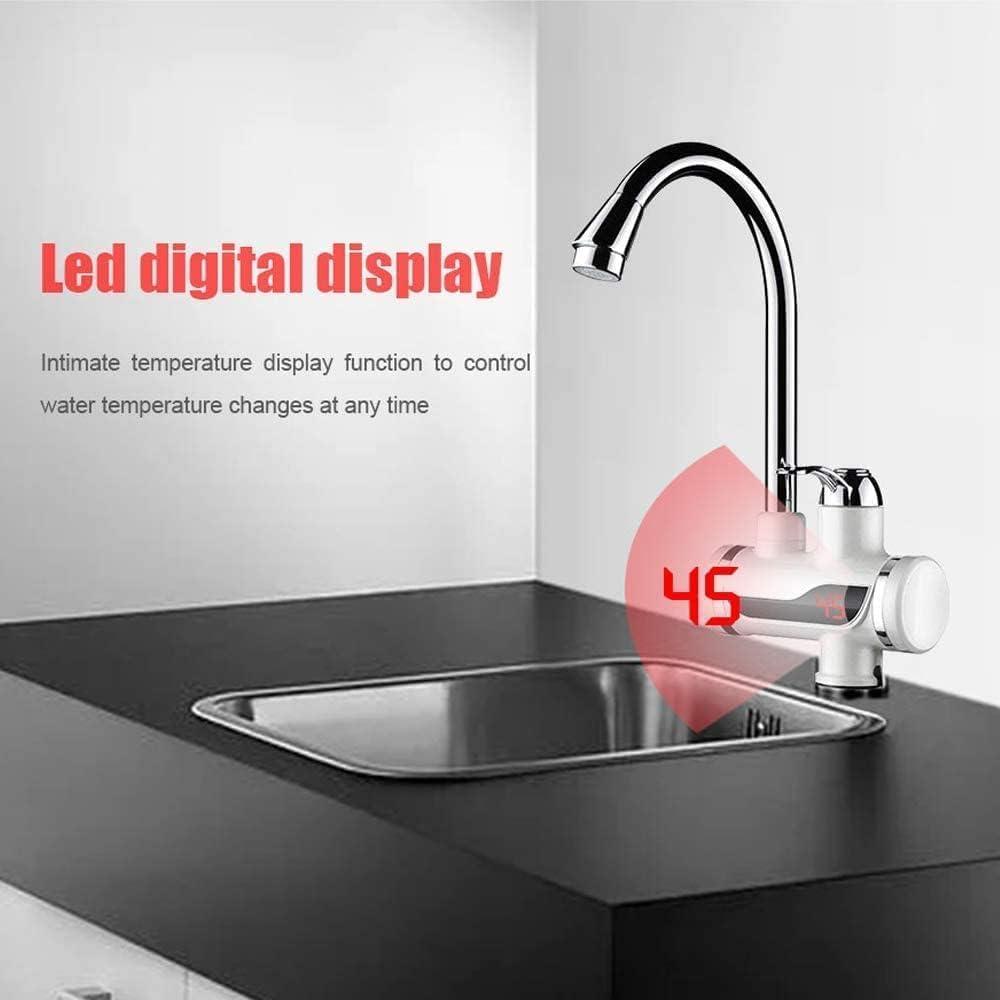 Electric Water Heater And Tankless Fast Water Heating Tap Instant Hot Kitchen Faucet Mayur61